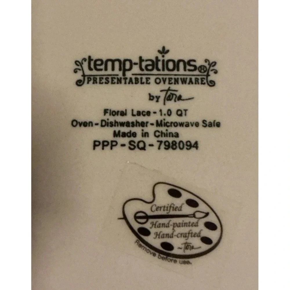 Temptations floral lace